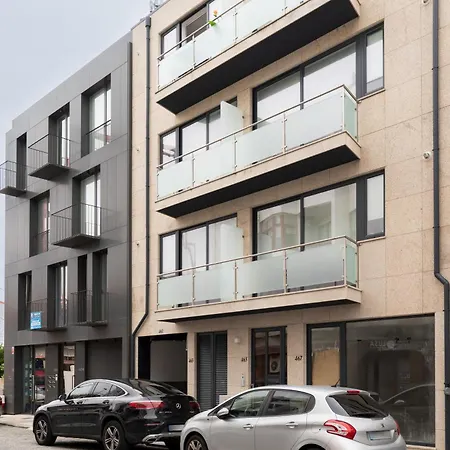 Appartement Hostwise Cozy With Balcony And Garage Leça da Palmeira